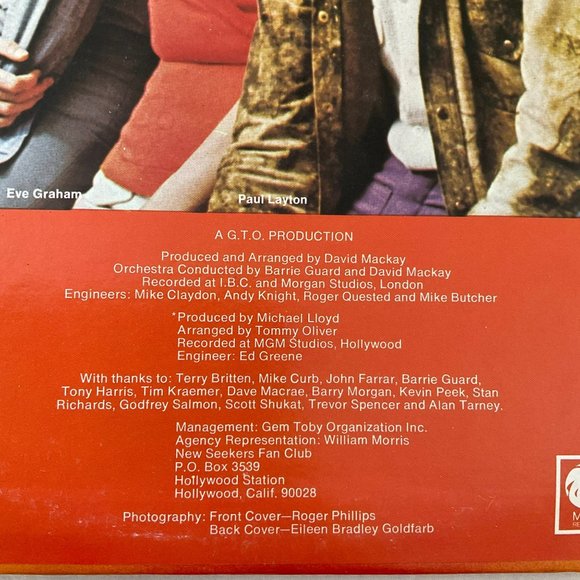 The New Seekers: Come Softly To Me Vintage Vinyl Record - Picture 3 of 9